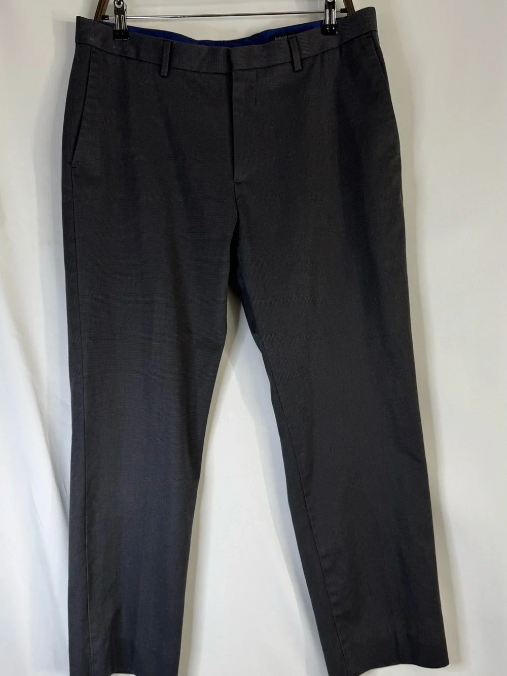 Banana Republic Men's Charcoal Dress Pants